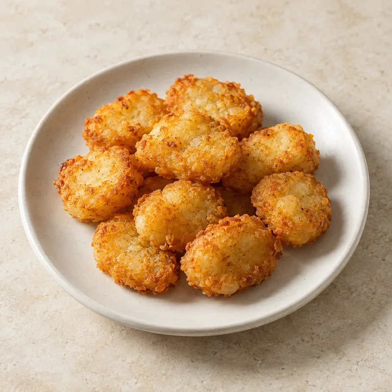 Illustration of chick fil a hash browns