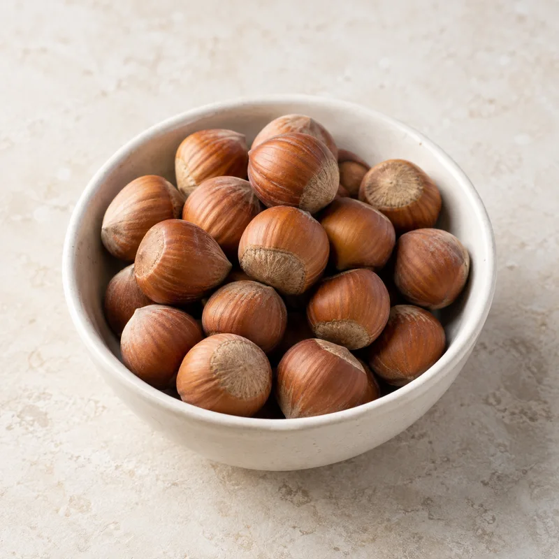 Illustration of hazelnut
