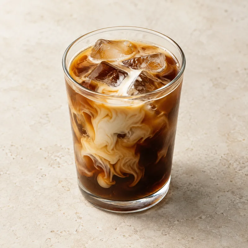 Illustration of iced coffee