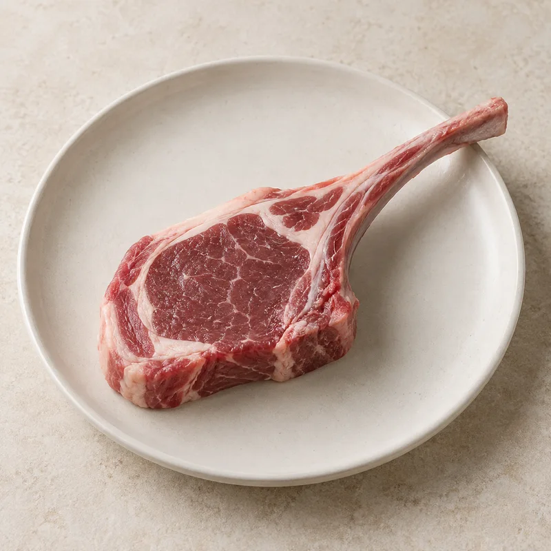 Illustration of lamb chop raw average