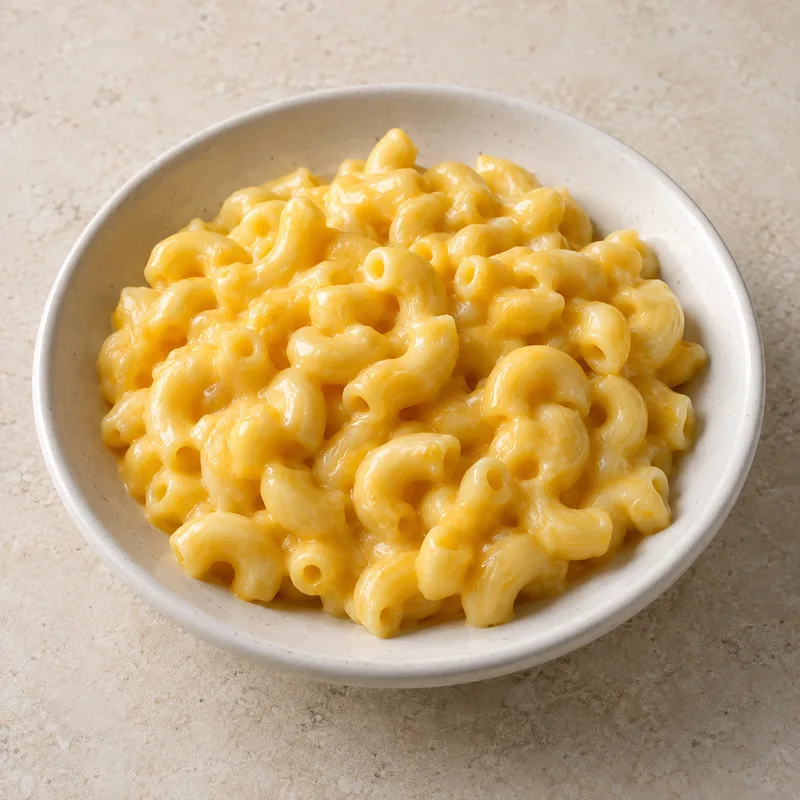Illustration of t g i friday s macaroni cheese from kid s menu