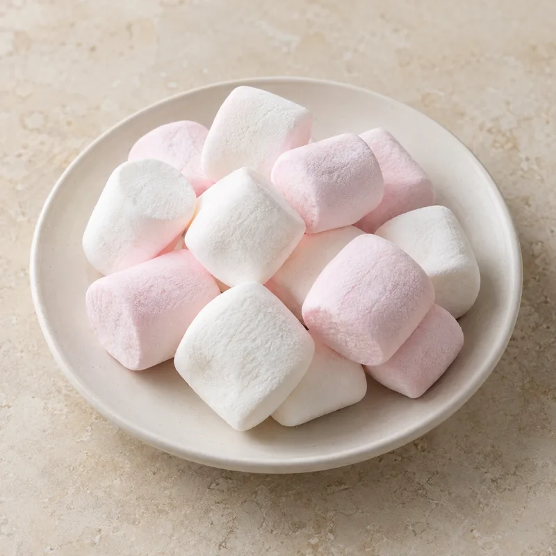Illustration of candies marshmallows