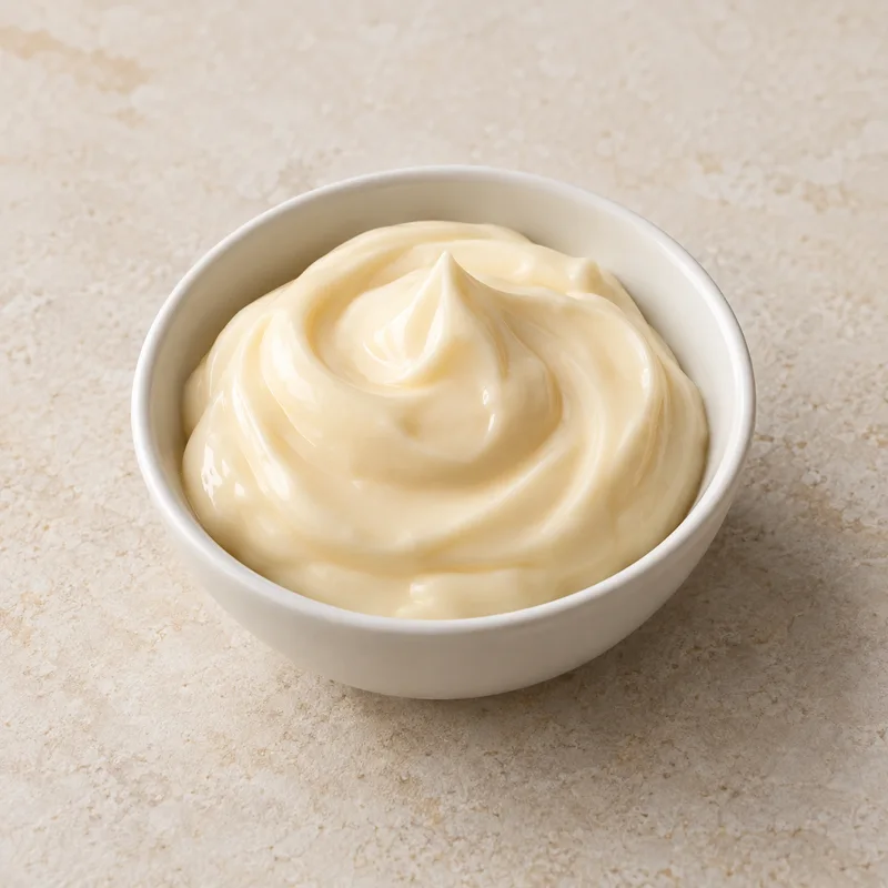 Illustration of mayonnaise low sodium low calorie or diet