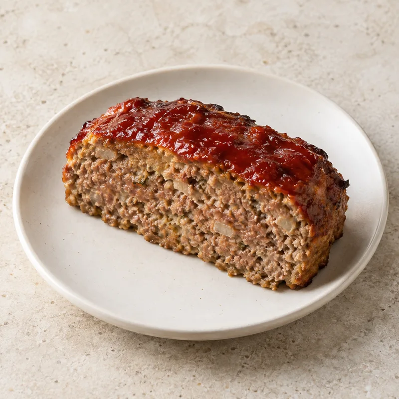 Illustration of meat loaf homemade
