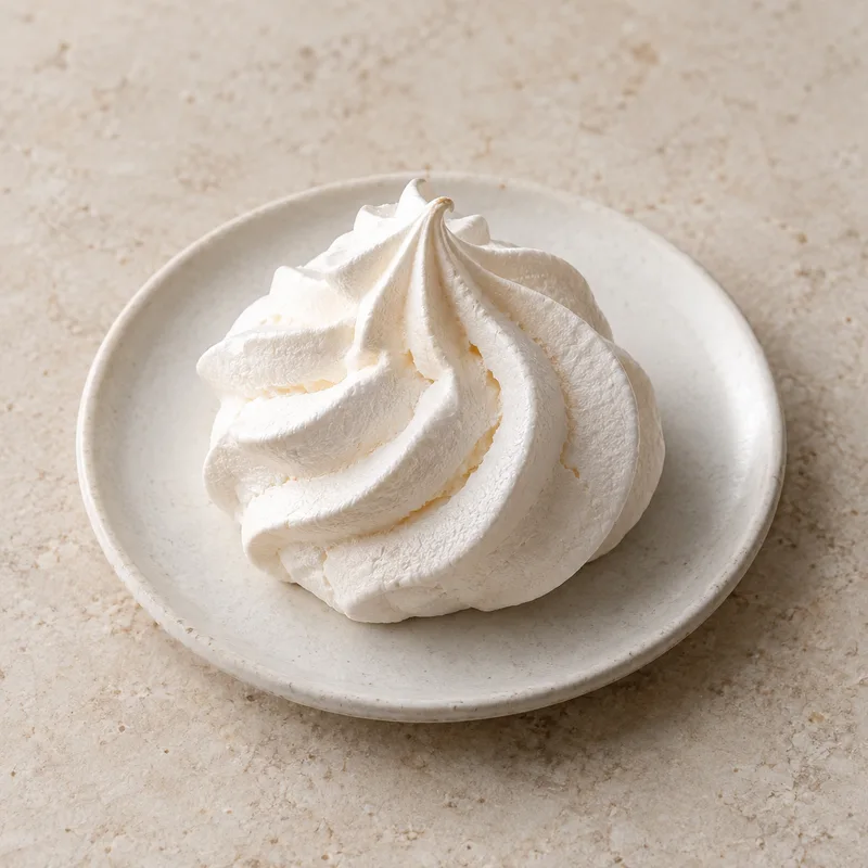 Illustration of meringue