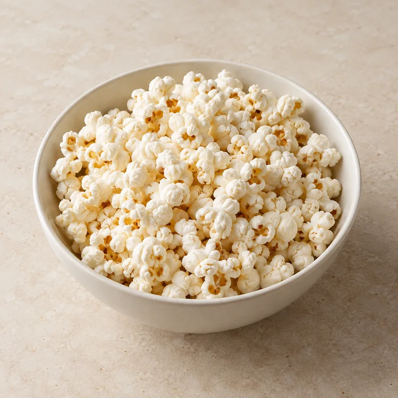 Illustration of snacks popcorn microwave low fat