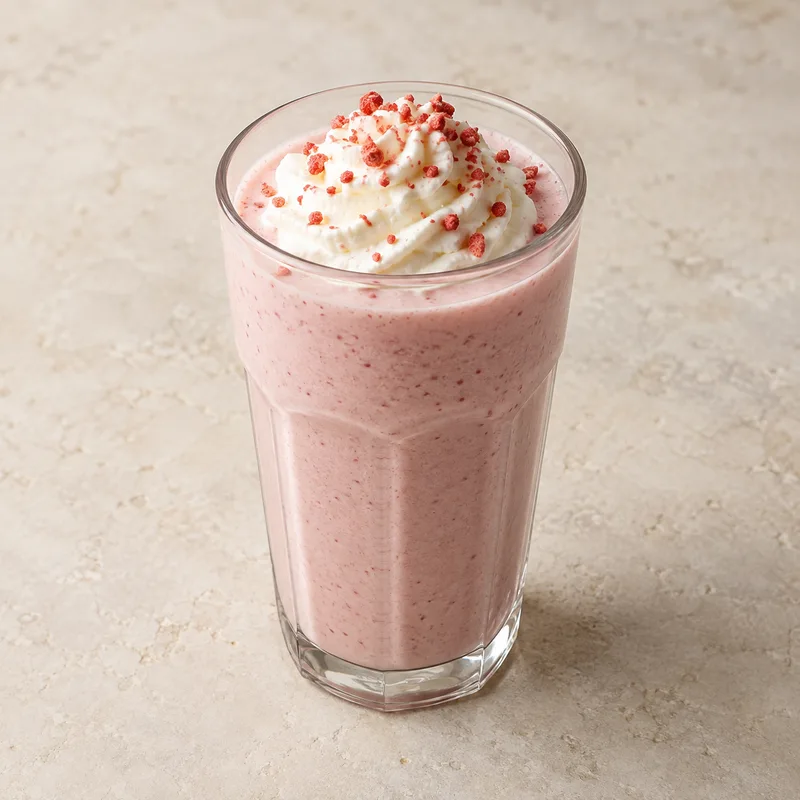 Illustration of milk shake
