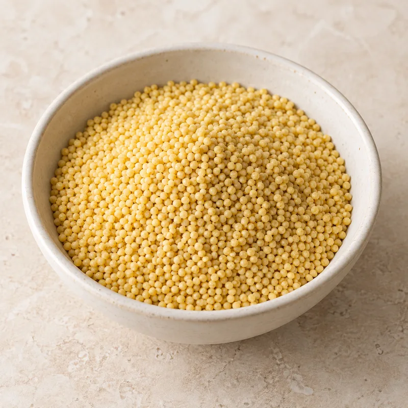 Illustration of millet raw