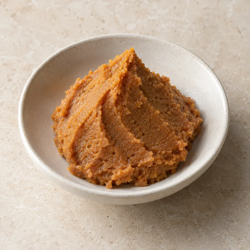 Illustration of miso soya paste