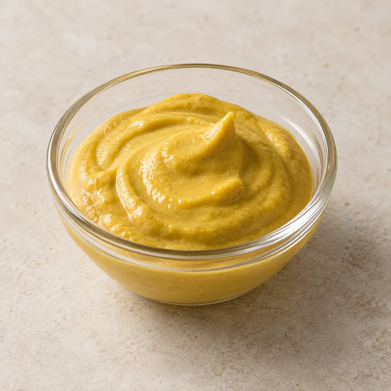 Illustration of mustard yellow ready made