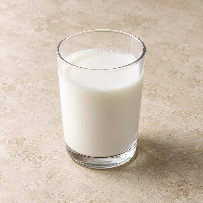 Illustration of milk fluid nonfat calcium fortified fat free or skim