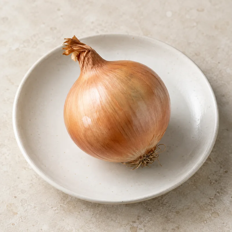Illustration of onions raw