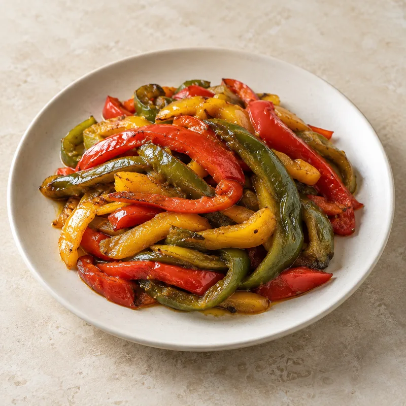 Illustration of pepper fried