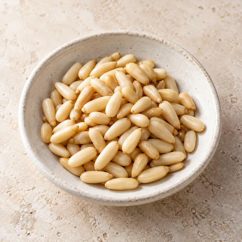 Illustration of pine nut