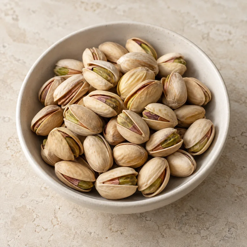 Illustration of nuts pistachio nuts raw