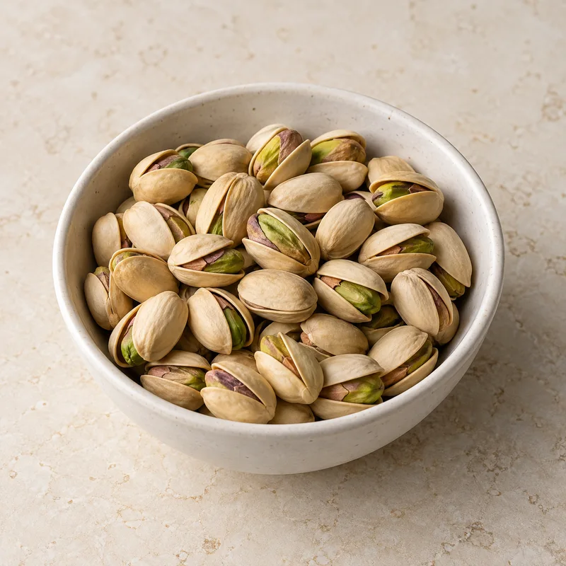 Illustration of nuts pistachio raw