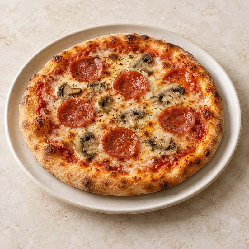 Illustration of pizza average