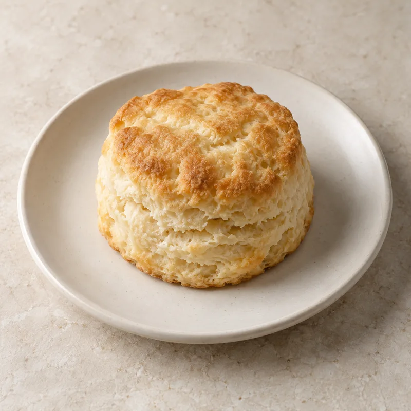 Illustration of biscuits plain or buttermilk prepared from recipe