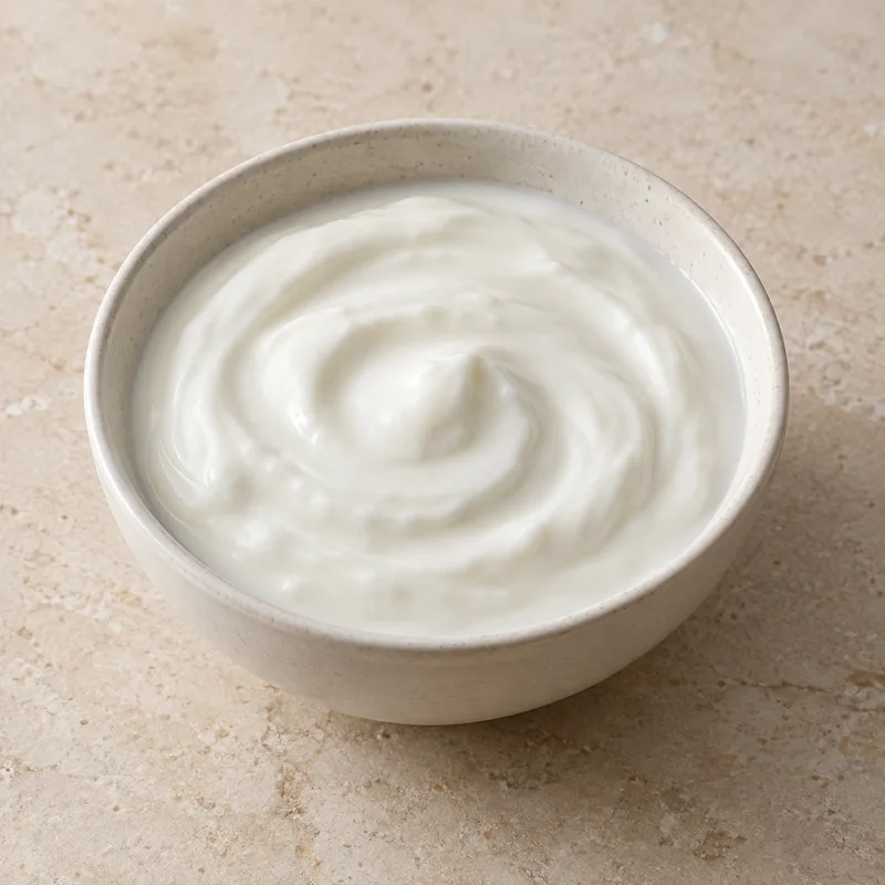 Illustration of yogurt plain low fat