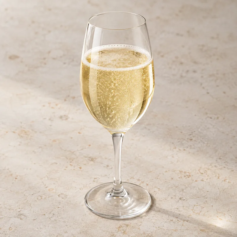 Illustration of prosecco