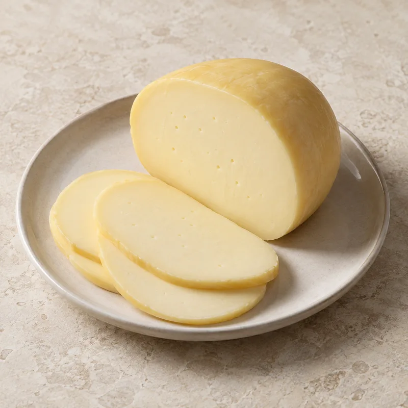 Illustration of cheese provolone