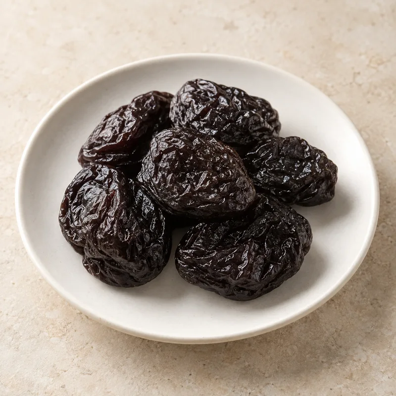 Illustration of prune dried