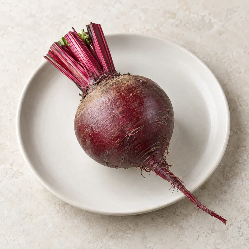 Illustration of red beet raw