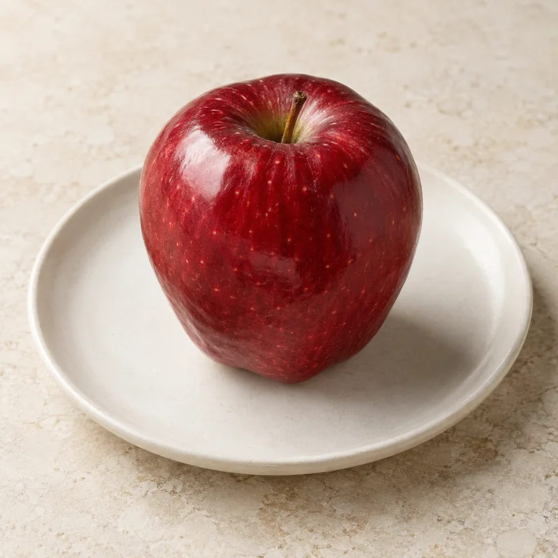 Illustration of apples raw red delicious with skin includes foods for usda s food distribution program