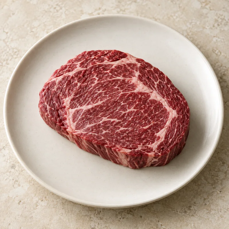 Illustration of beef rib eye small end ribs 10 12 separable lean only trimmed to 0 fat select raw