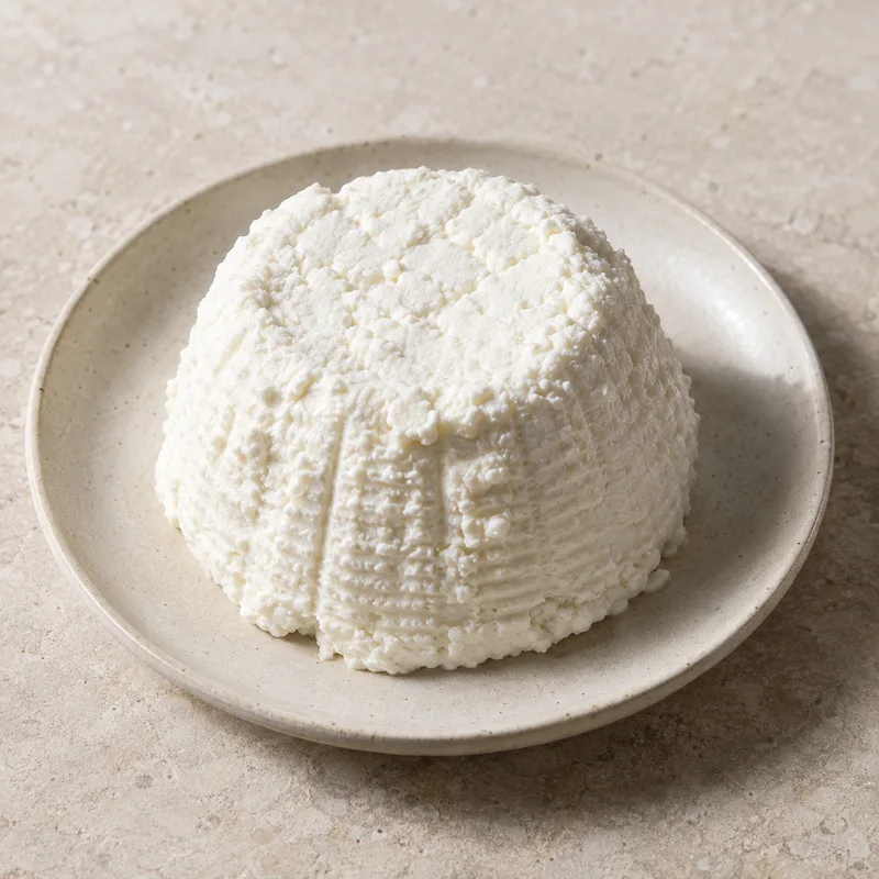 Illustration of cheese ricotta