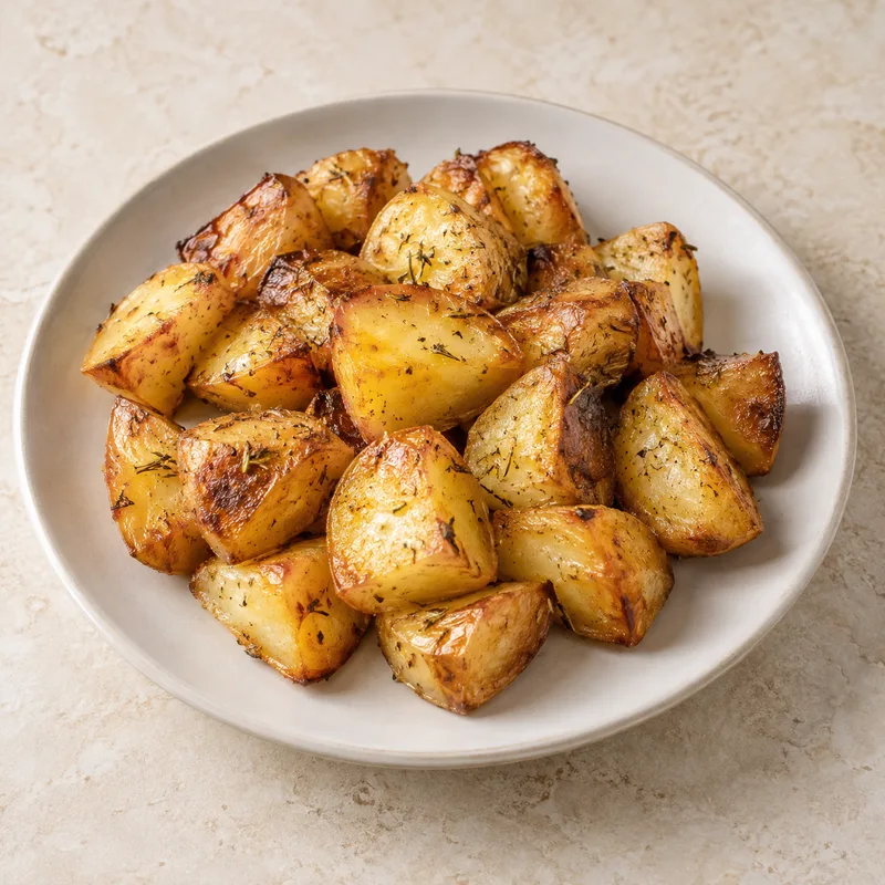 Illustration of potato roast
