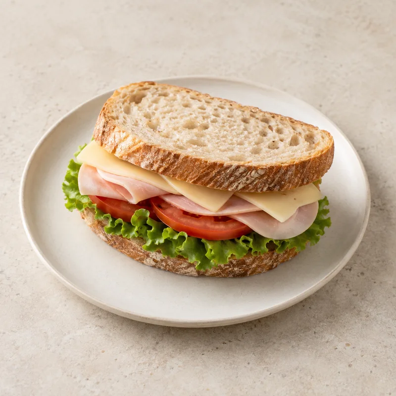 Illustration of sandwich average