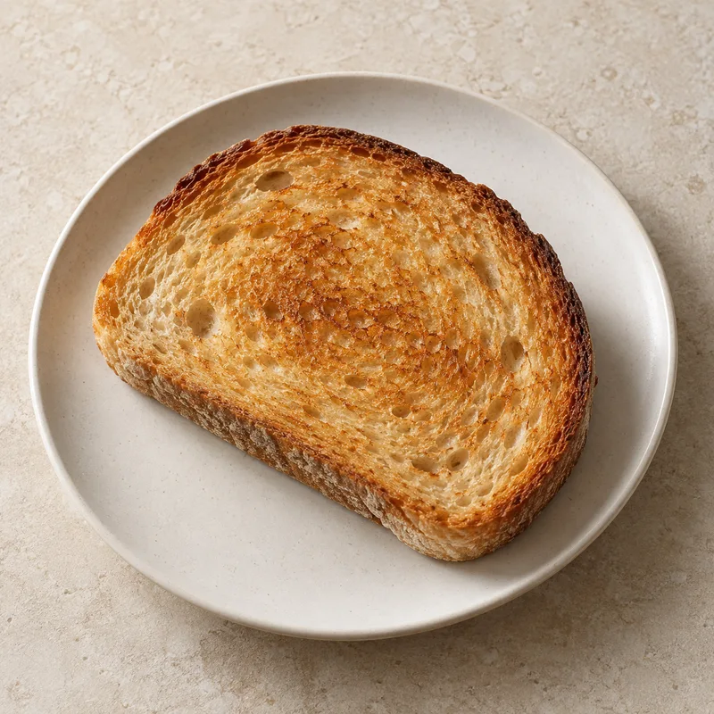 Illustration of bread sliced toasted