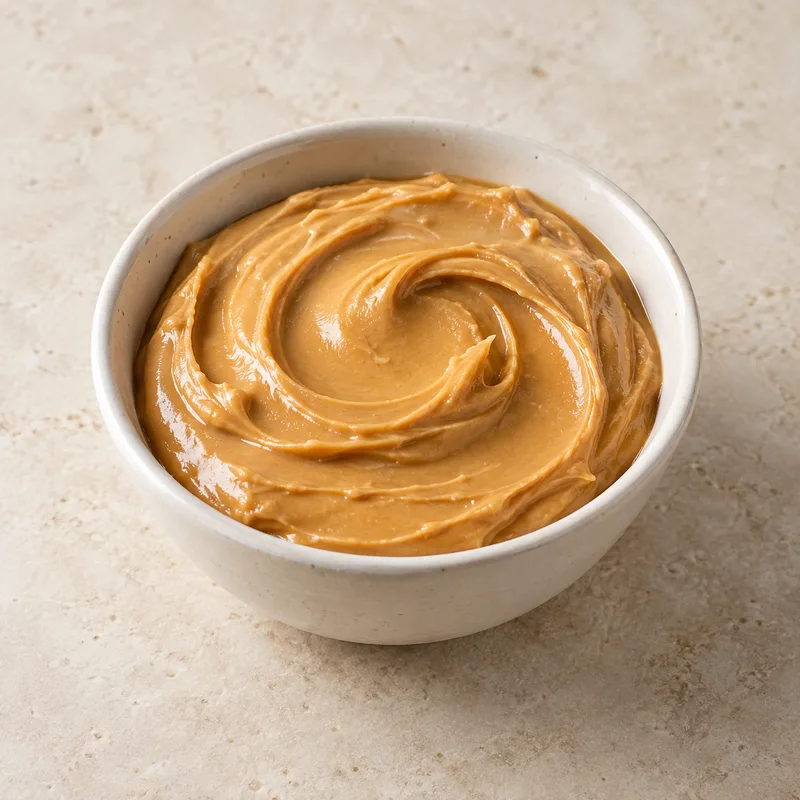 Illustration of peanut butter smooth vitamin and mineral fortified