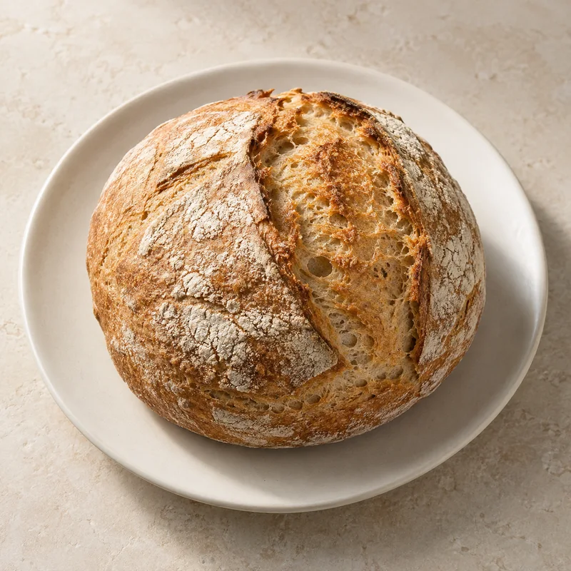 Illustration of sourdough bread gluten free