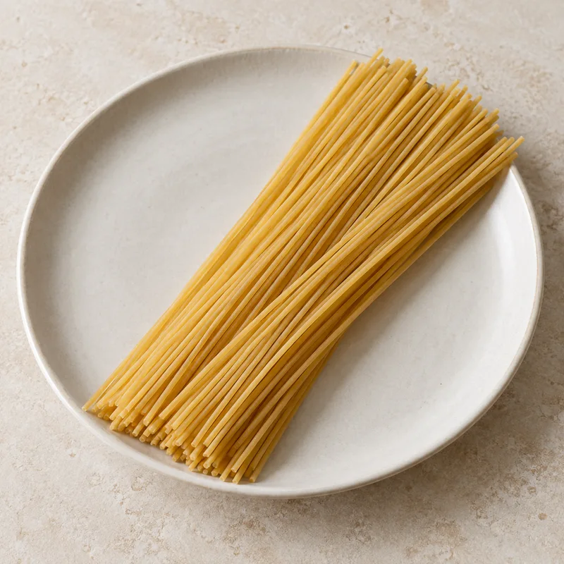 Illustration of spaghetti protein fortified dry enriched n x 6 25