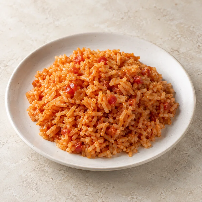 Illustration of rice spanish rice