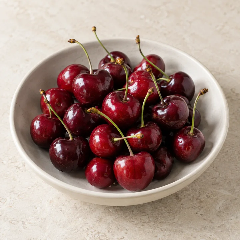 Illustration of cherries sweet raw