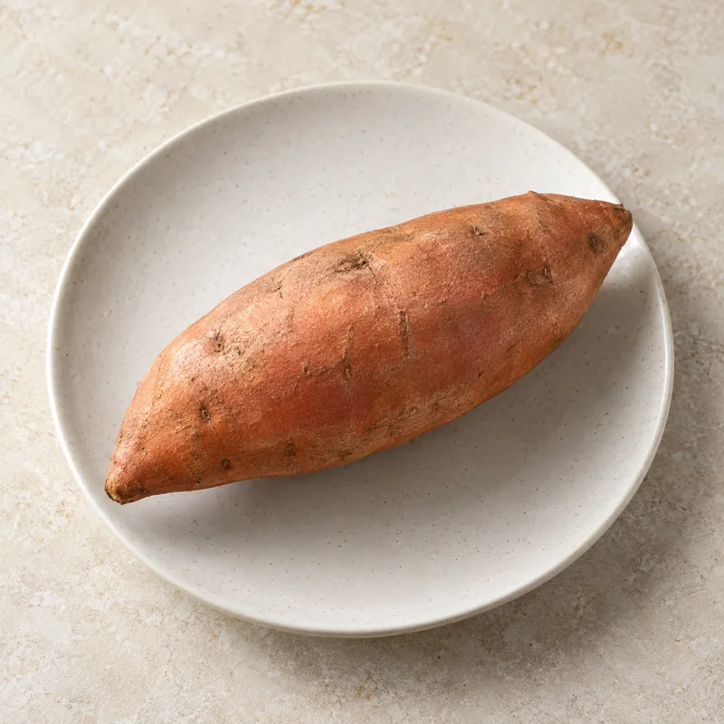 Illustration of sweet potato raw unprepared includes foods for usda s food distribution program