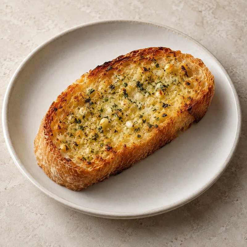 Illustration of bread garlic toasted