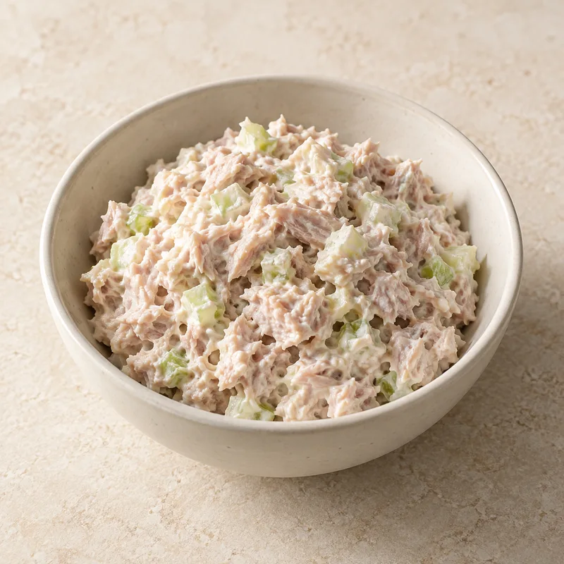 Illustration of fish tuna salad