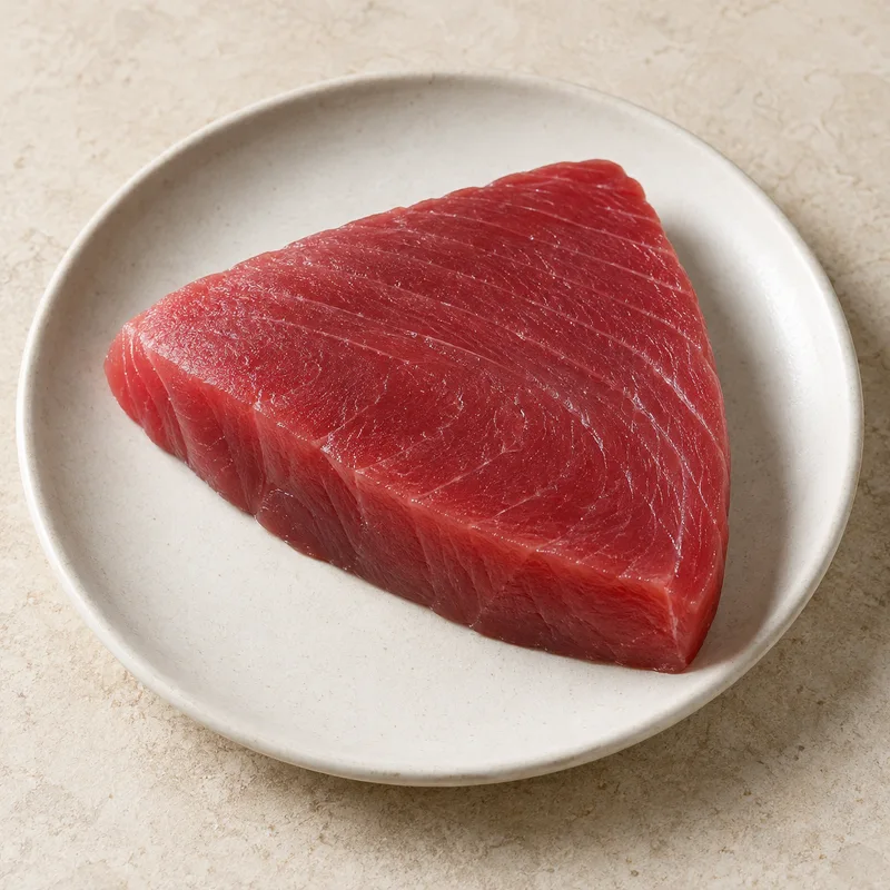 Illustration of tuna raw
