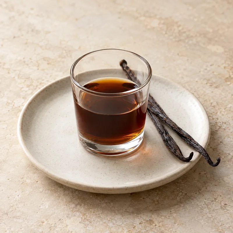 Illustration of vanilla extract