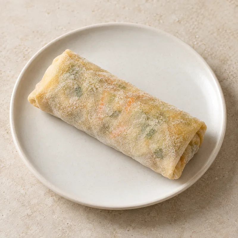 Illustration of egg rolls vegetable frozen prepared