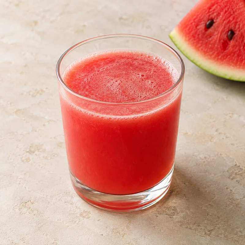 Illustration of juice watermelon