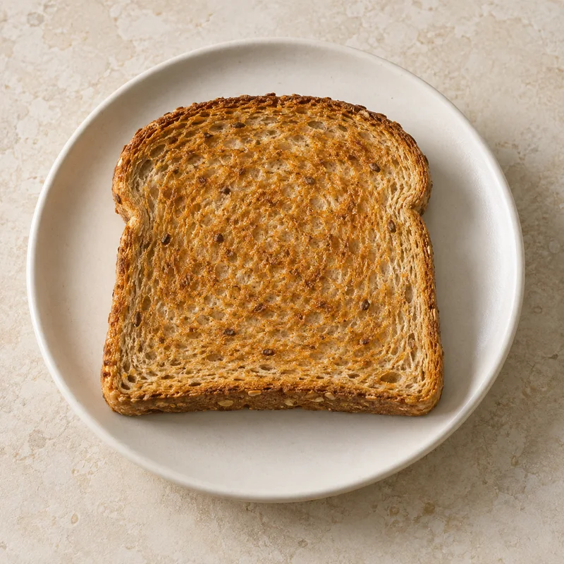 Illustration of wheat toast
