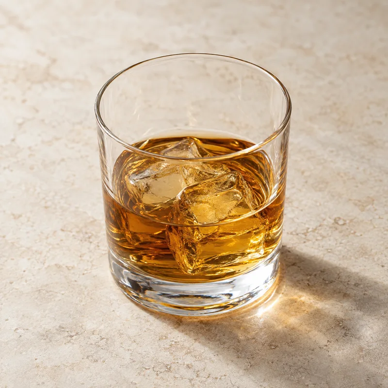 Illustration of alcoholic beverage distilled whiskey 86 proof